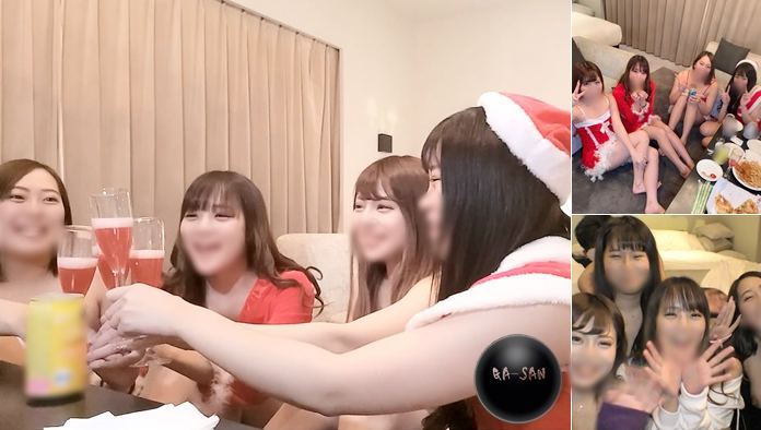 FC2PPV-1618451 2020年4個辣妹的聖誕派對 参加者自撮錄像 77分